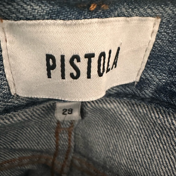 PISTOLA size 29 RUBY HIGH RISE PALAZZO W/CROSS SEAM - Picture 3 of 6